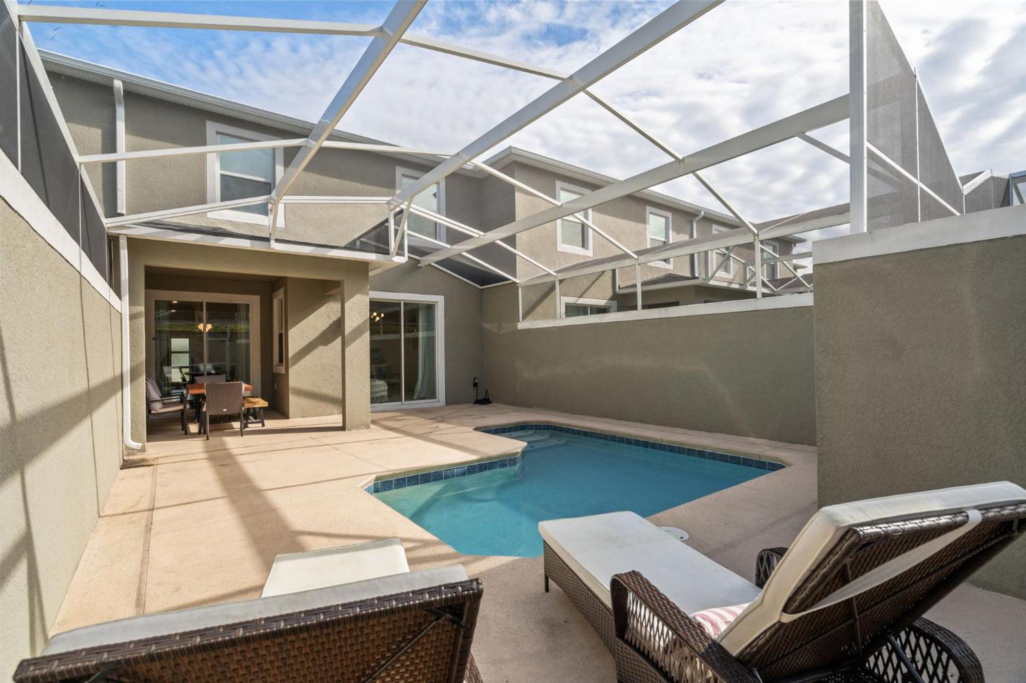 Amazing 4 Bed Home W Private Pool Close To Disney 1180King Kissimmee Extérieur photo